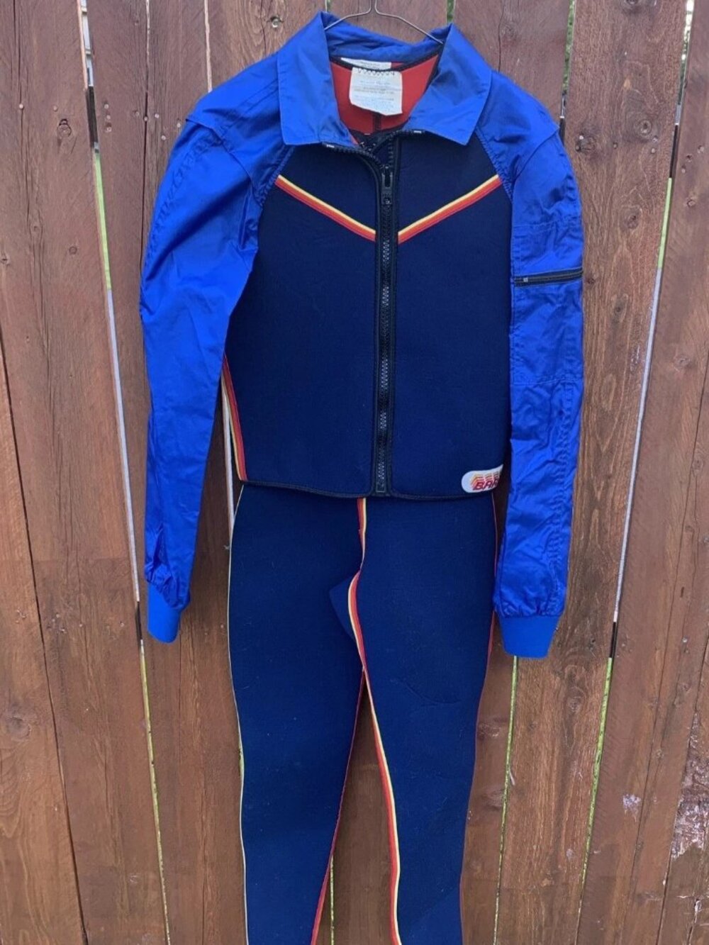 BARE WET SUIT & Jacket Size Extra Small Body Suit Size 8 EUC